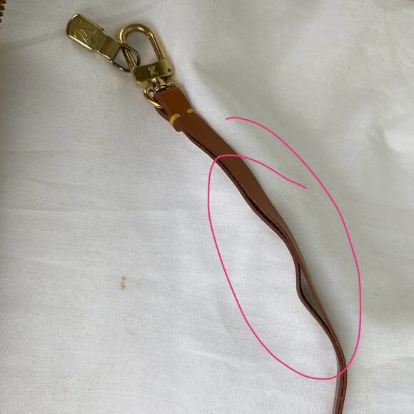 Repair Required: Louis Vuitton EPI Pochette Cognac Brown Shoulder Bag Clutch - Picture 8 of 14